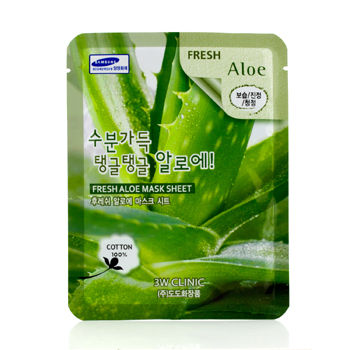 Mask-Sheet---Fresh-Aloe-3W-Clinic