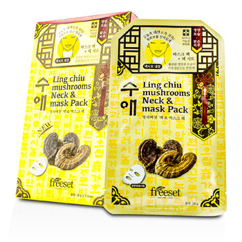 Neck & Mask Pack - Ling Chiu Mushrooms Freeset Image