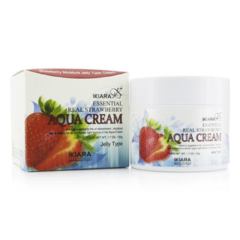 Aqua Cream (Moisture Jelly Type) - Essential Real Strawberry IKIARA Image