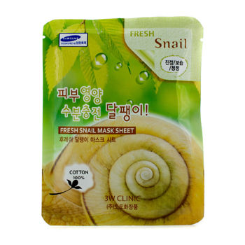Mask Sheet - Fresh Snail 3W Clinic Image