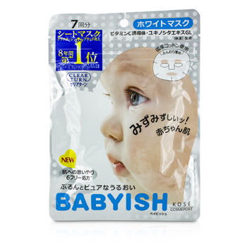 Babyish Clear Turn Face Mask - Whitening Kose Image