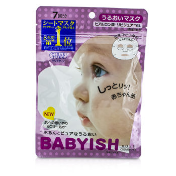 Babyish Clear Turn Face Mask - Moisture Kose Image