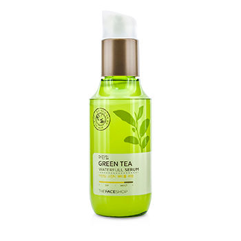 Baby Leaf Green Tea Waterfull Serum The Face Shop Image