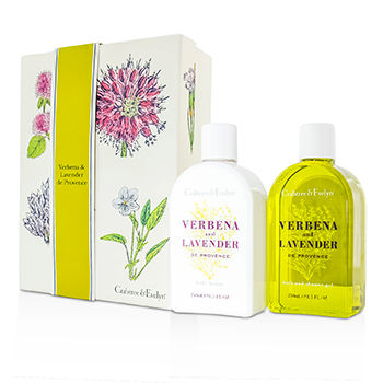Verbena & Lavender Duo: Bath & Shower Gel 250ml + Body Lotion 250ml Crabtree & Evelyn Image
