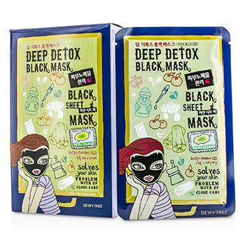Black Sheet Mask - Deep Detox Dewytree Image