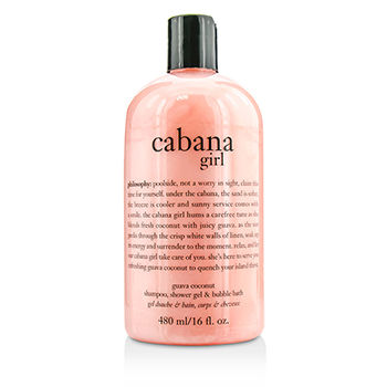 Cabana Girl Shampoo Shower Gel & Bubble Bath Philosophy Image