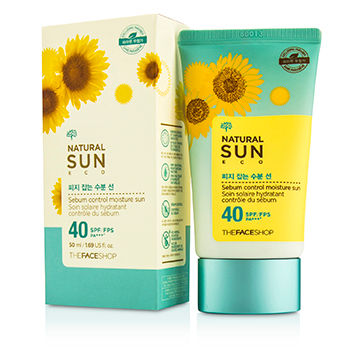 Natural Sun Eco Sebum Control Moisture Sun SPF 40 The Face Shop Image