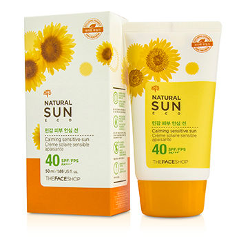 Natural Sun Eco Calming Sensitive Sun SPF 40 The Face Shop Image