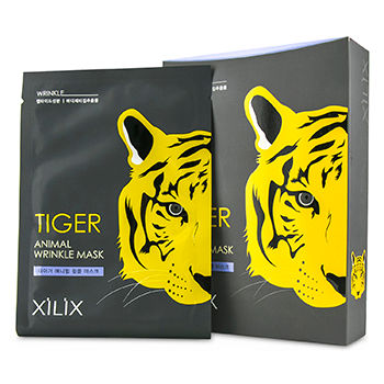 Xilix Animal Mask - Tiger (Wrinkle) Dermal Image