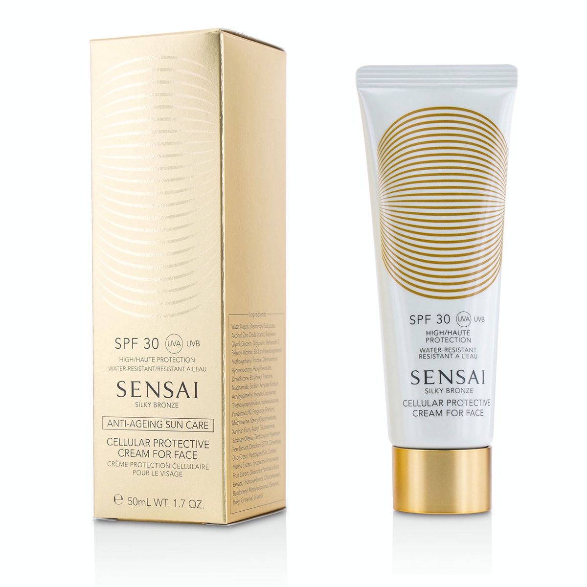 Sensai Silky Bronze Cellular Protective Cream For Face SPF30 Kanebo Image