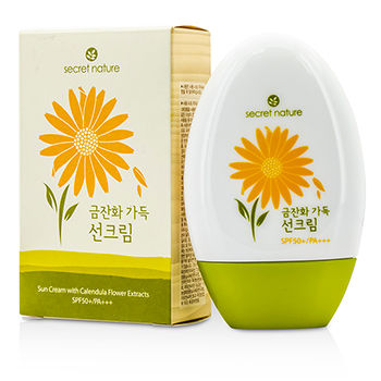 Sun Cream With Calendula Flower Extracts SPF 50+ Secret Nature Image