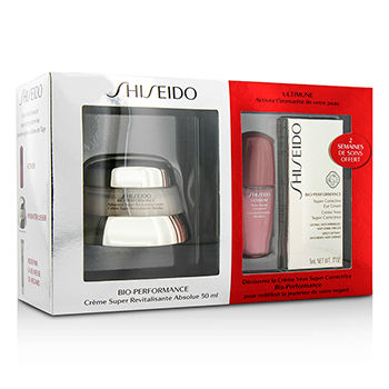 Bio Performance Set: Super Revitalizing Cream 50ml + Ultimune Concentrate 10ml + Eye Cream 5ml Shiseido Image