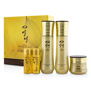 Multi Functional Herbal Anti-Wrinkle Gift Set: Toner 120ml + Emulsion 120ml + Cream 50g...... In Y:un Image