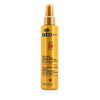 Nuxe Sun Milky Spray For Face & Body Medium Protection SPF 20 Nuxe Image
