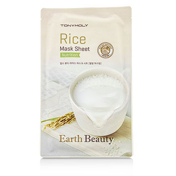 Earth Beauty Mask Sheet - Rice - Nutrition TonyMoly Image