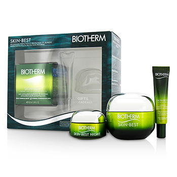Skin Best Set: Cream SPF 15 50ml/1.7oz + Serum In Cream 10ml/0.33oz + Night Cream 15ml/0.5oz Biotherm Image