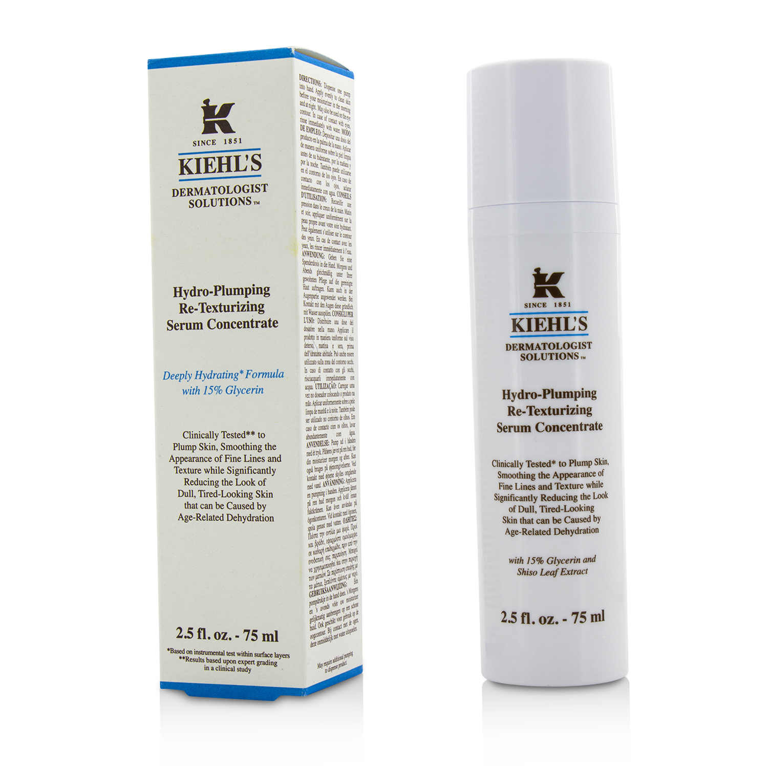 Hydro-Plumping Re-Texturizing Serum Concentrate Kiehls Image