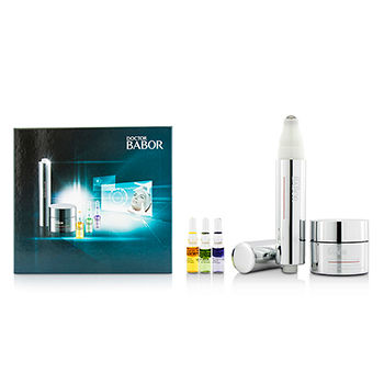 Doctor Babor Set: Cream 30ml+Eye Cream 15ml+Glow Booster Ampoule 1ml+Stress-Relief Ampoule 1ml+Youth Control Ampoule 1ml Babor Image