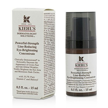 Powerful Strength Line Reducing Eye Brightening Concentrate Kiehls Image