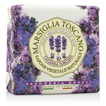Marsiglia Toscano Triple Milled Vegetal Soap - Lavanda Toscana Nesti Dante Image