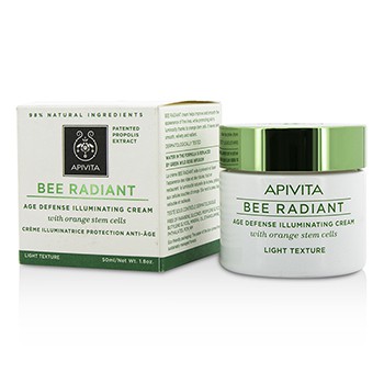 Bee Radiant Age Defense Illuminating Cream - Light Texture Apivita Image