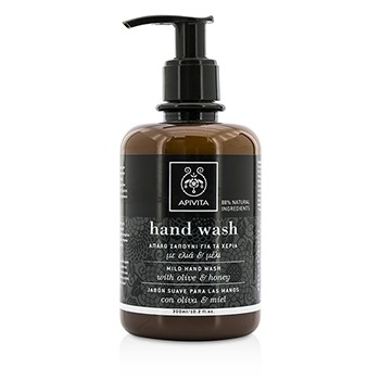 Mild Hand Wash With Olive & Honey Apivita Image