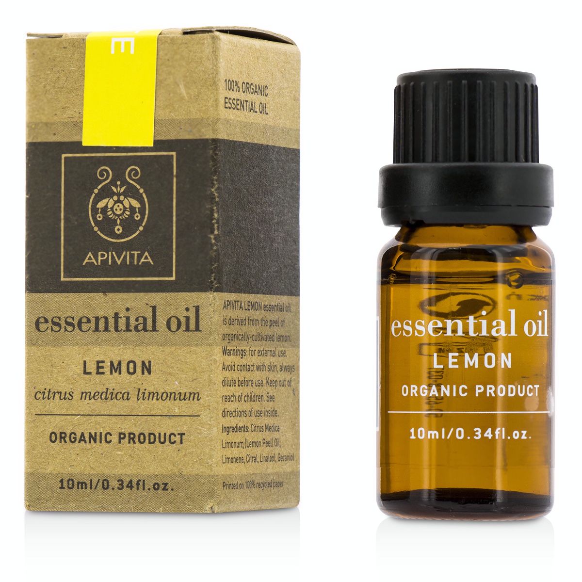 Essential Oil - Lemon Apivita Image