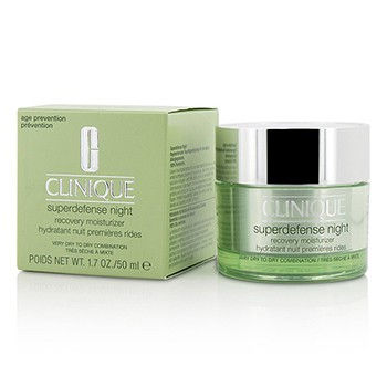 Superdefense Night Recovery Moisturizer - For Very Dry To Dry Combination Clinique Image