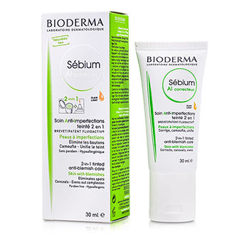 Sebium AI Corrective 2 in 1 Tinted Anti-Blemish Care (For Skin with Blemishes) - Clair Light (Exp. Date 10/2016) Bioderma Image