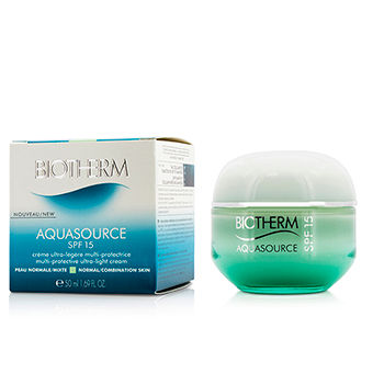 Aquasource Multi-Protective Ultra-Light Cream SPF 15 - For Normal/Combination Skin Biotherm Image