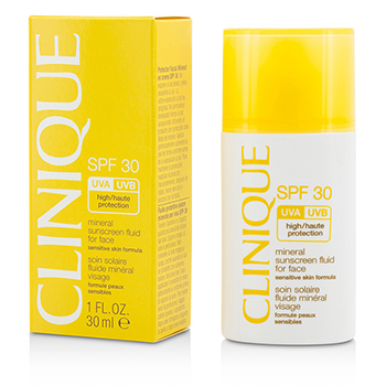 Mineral Sunscreen Fluid For Face SPF 30 - Sensitive Skin Formula Clinique Image