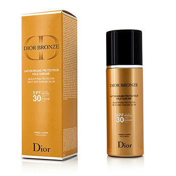 Dior Bronze Beautifying Protective Milky Mist Sublime Glow SPF 30 For Face & Body Christian Dior Image