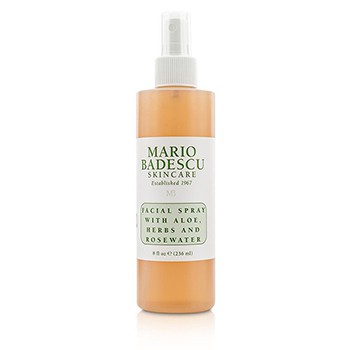 Facial Spray with Aloe Herbs & Rosewater - For All Skin Types