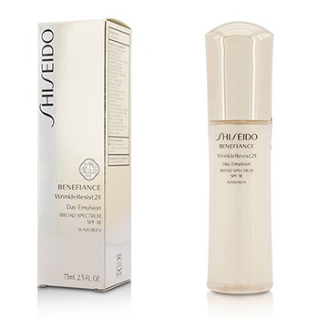 Benefiance WrinkleResist24 Day Emulsion SPF 18 Shiseido Image