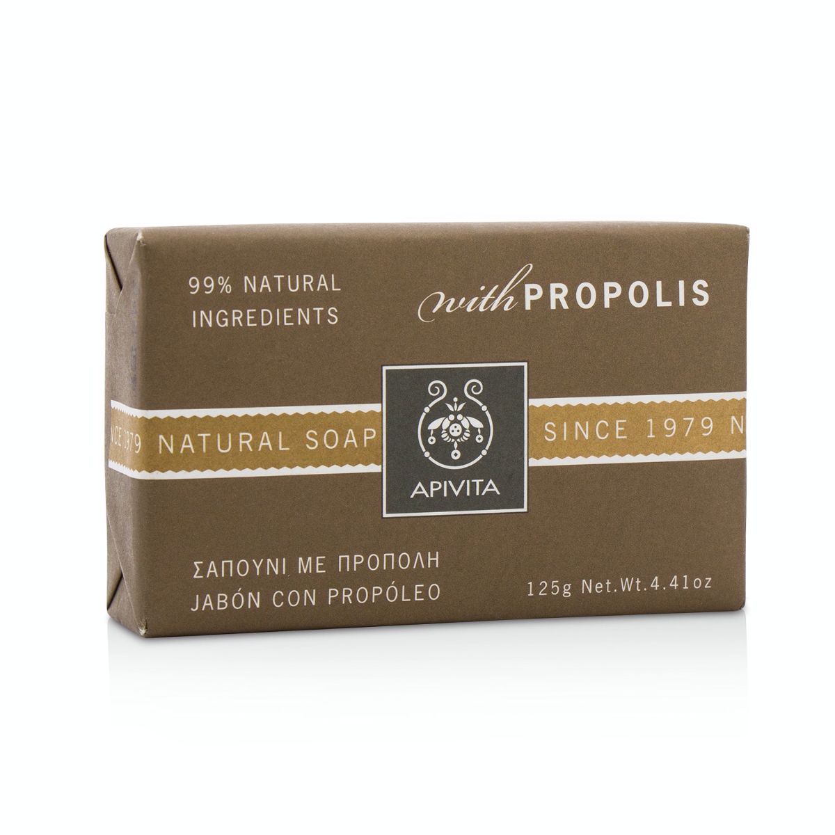 Natural Soap With Propolis Apivita Image