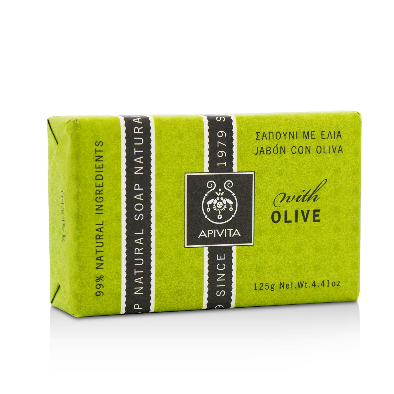 Natural Soap With Olive Apivita Image