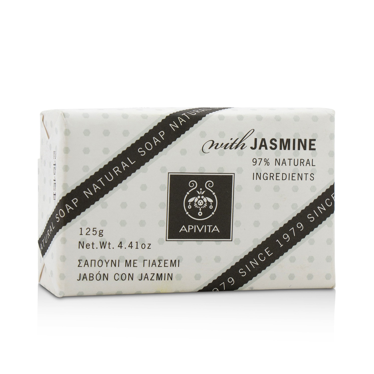 Natural Soap With Jasmine Apivita Image