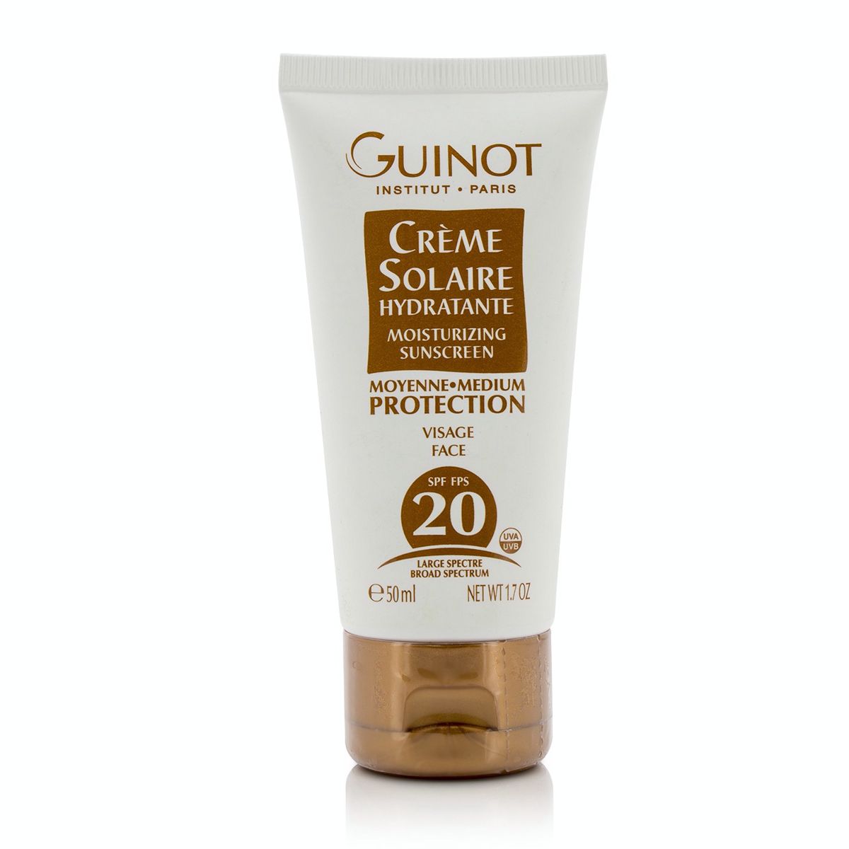 Creme Solaire Hydratante Moisturizing Sunscreen For Face SPF20 Guinot Image