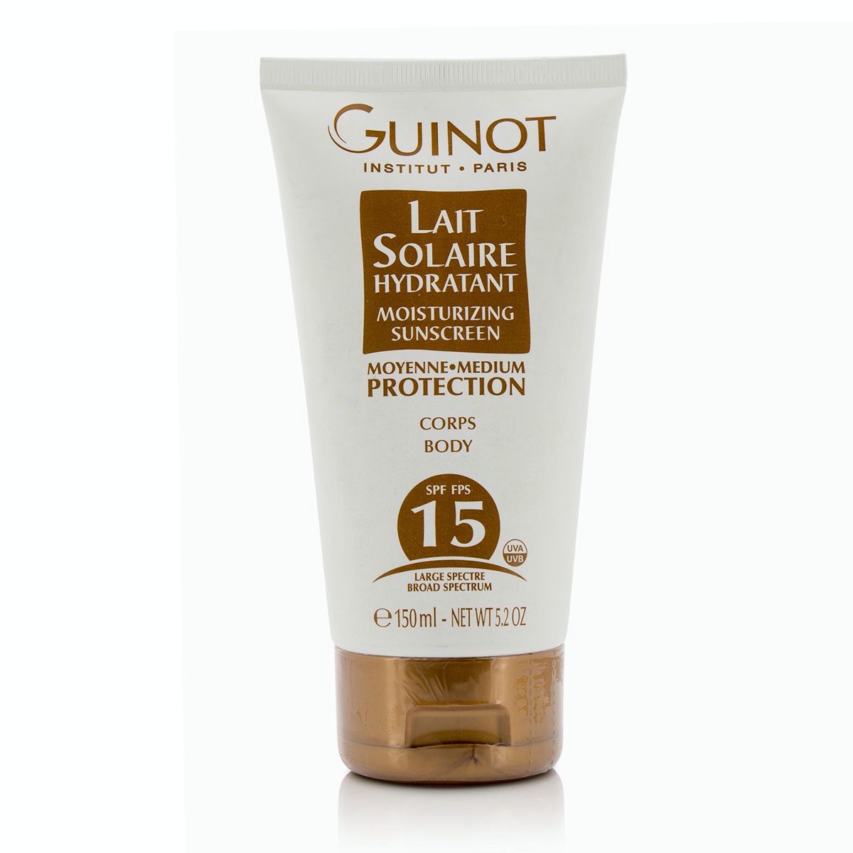 Lait Solaire Hydratant Moisturizing Sunscreen For Body SPF15 Guinot Image