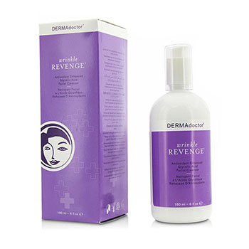 Wrinkle Revenge Antioxidant Enhanced Glycolic Acid Facial Cleanser DERMAdoctor Image