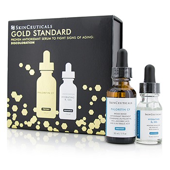 Gold Standard Kit: Phloretin CF 30ml/1oz + Hydrating B5 Gel 15ml/0.5oz Skin Ceuticals Image