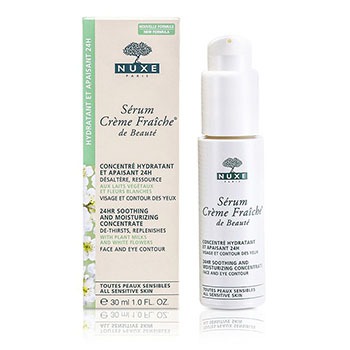 Creme Fraiche De Beaute Serum 24HR Soothing And Moisturizing Concentrate For All Sensitive Skins (Exp. Date: 03/2017) Nuxe Image