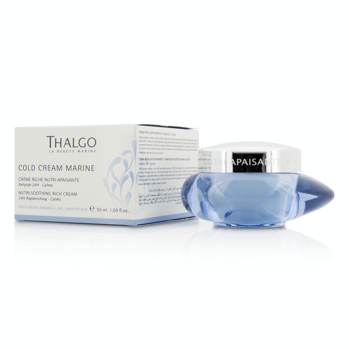 Cold Cream Marine Nutri-Soothing Rich Cream - For  Dry Sensitive Skin Thalgo Image