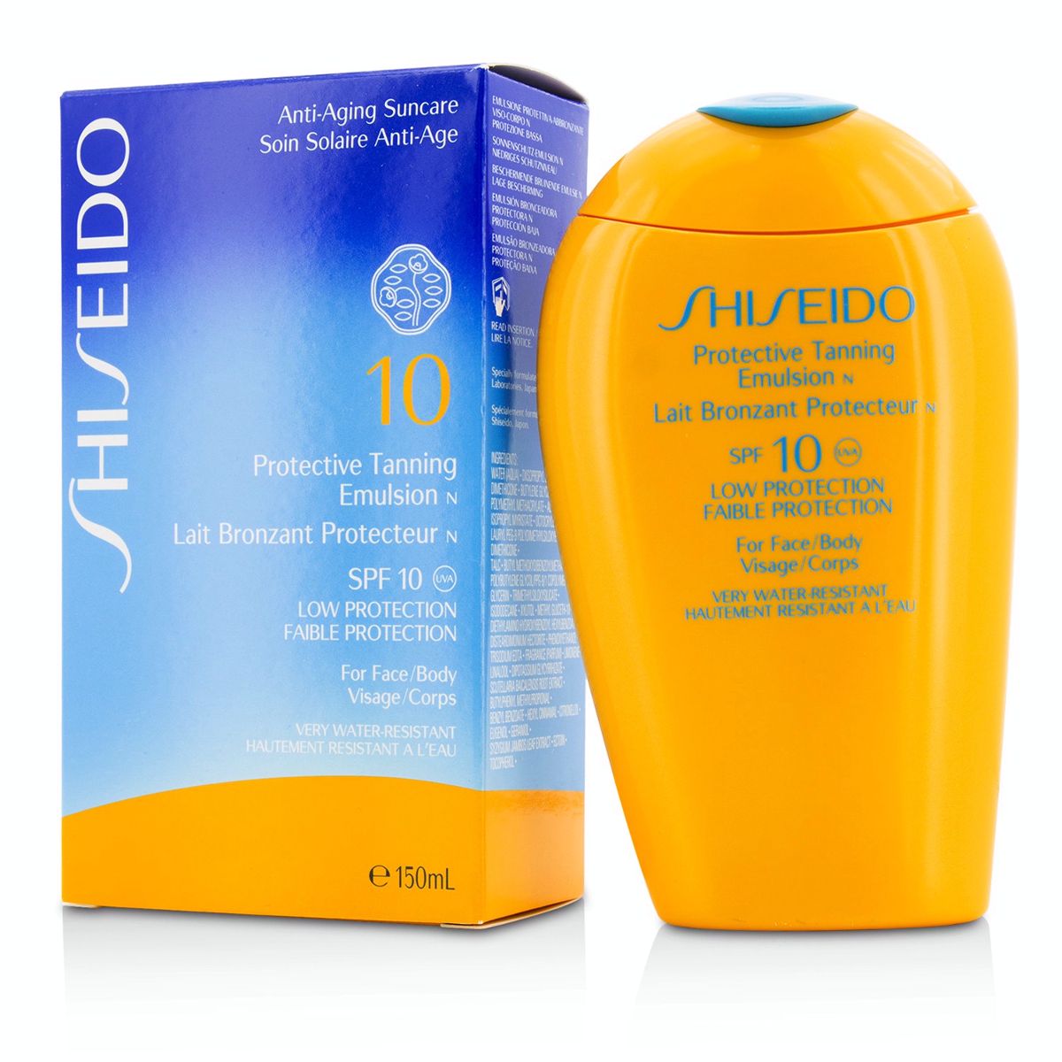 Protective Tanning Emulsion N SPF 10 (For Face  Body) Shiseido Image