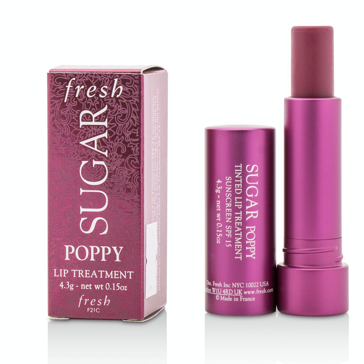 Sugar Lip Treatment SPF 15 - Poppy Fresh Image