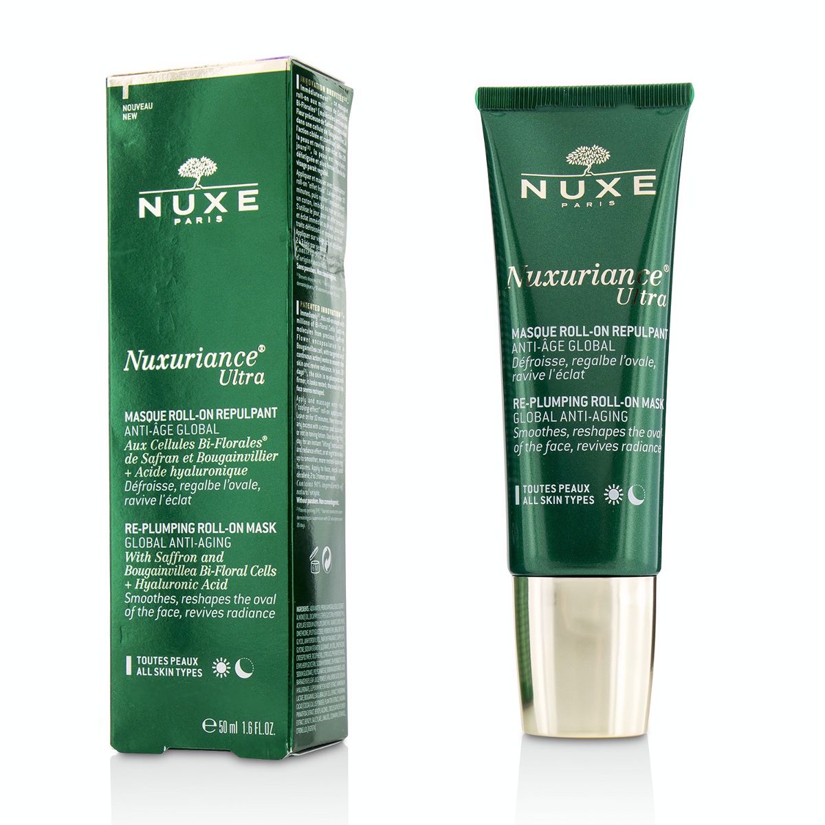 Nuxuriance Ultra Global Anti-Aging Re-Plumping Roll-On Mask - All Skin Types Nuxe Image