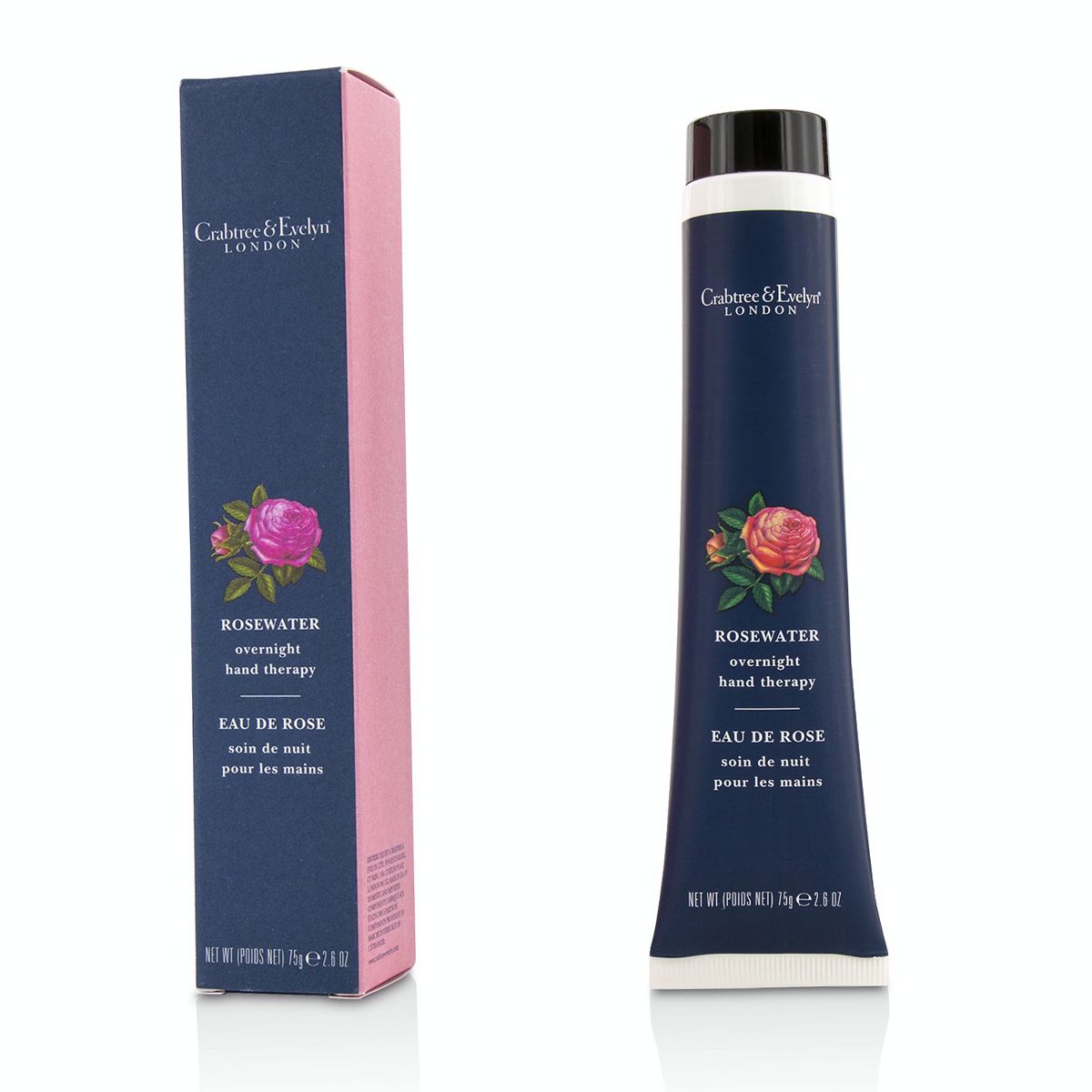Rosewater Overnight Hand Therapy Crabtree & Evelyn Image