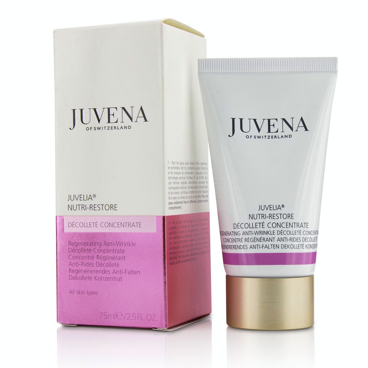 Juvelia Nutri-Restore Regenerating Anti-Wrinkle Decollete Concentrate - All Skin Types Juvena Image
