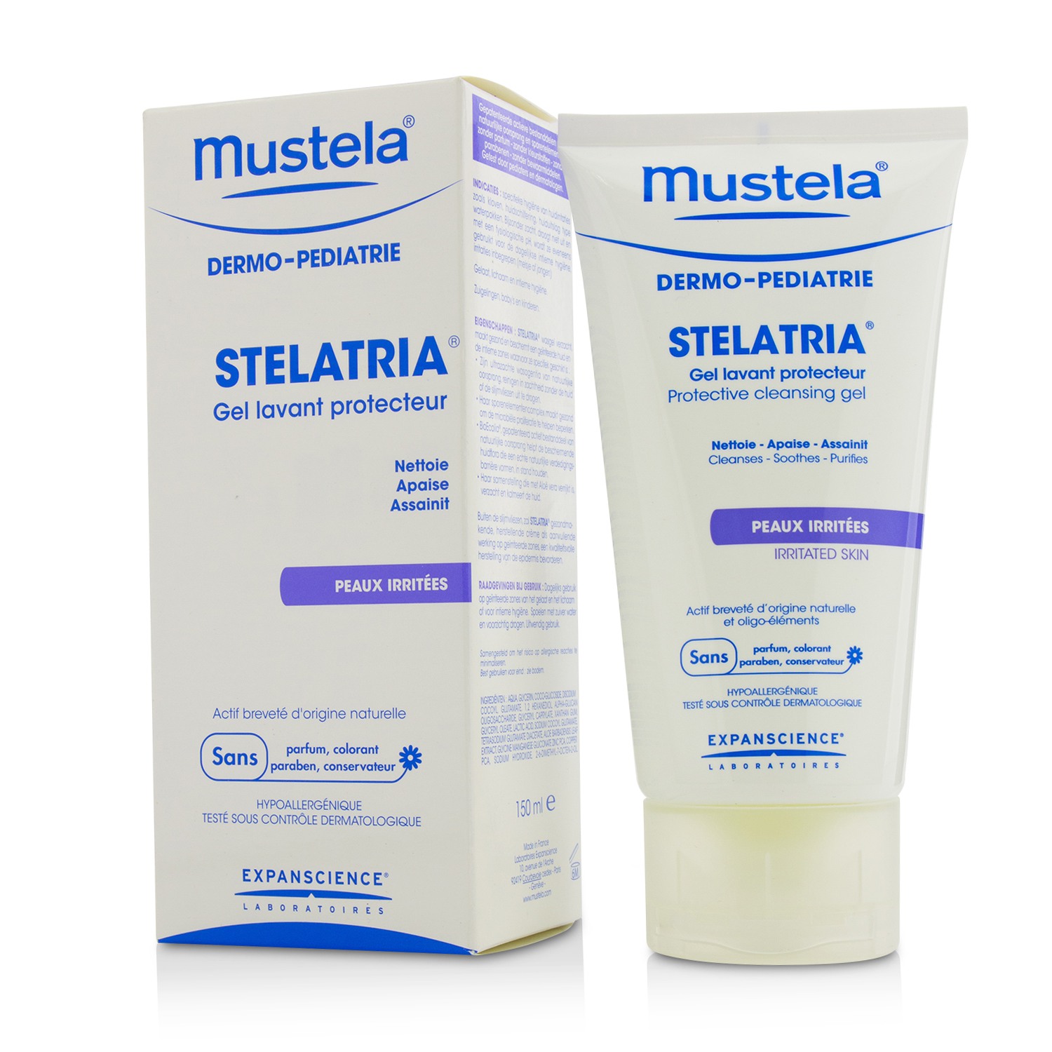 Stelatria Protective Cleansing Gel - For Irritated Skin Mustela Image