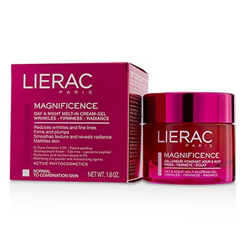 Magnificence Day & Night Melt-In Cream-Gel (For Normal To Combination Skin) Lierac Image